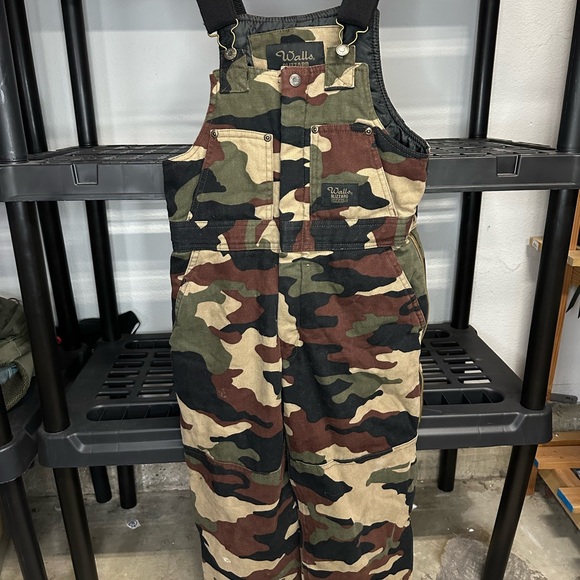Camo Overalls with Pockets